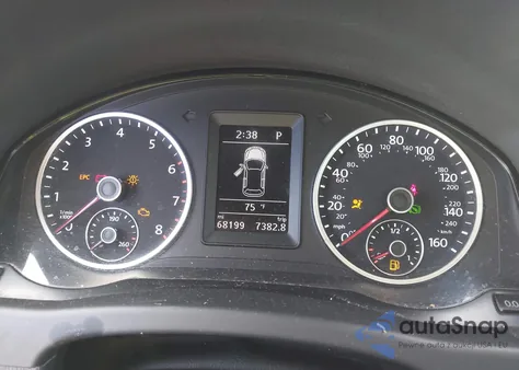 2014 Volkswagen Tiguan Sel z USA, uszkodzony, nr VIN WVGAV3AX4EW578234